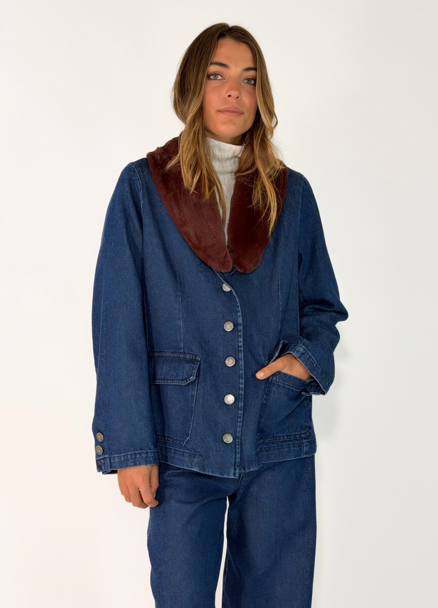 CHAQUETA RENZA - AZUL 