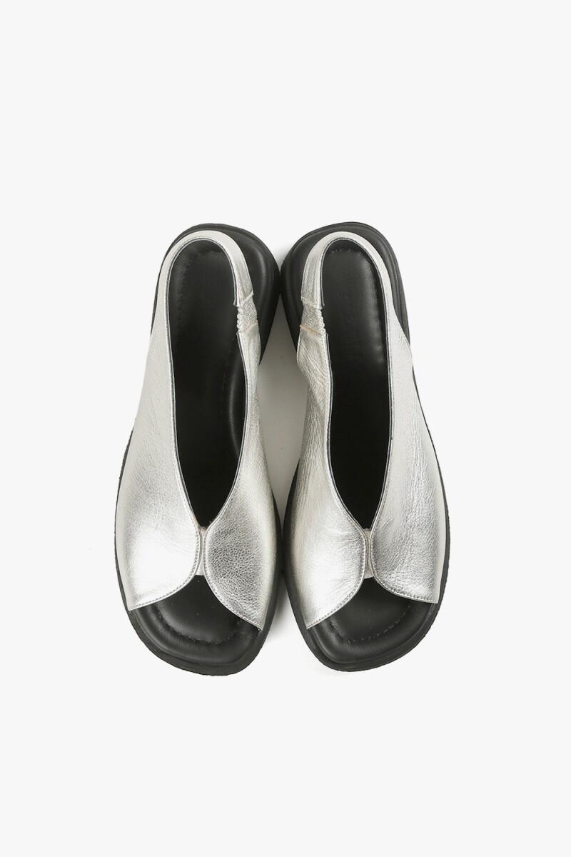 ZAPATO LADY SLING Plata