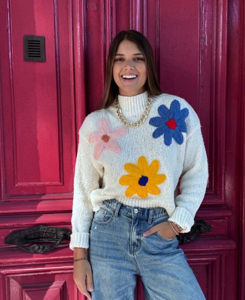 Buzo Sophie blanco