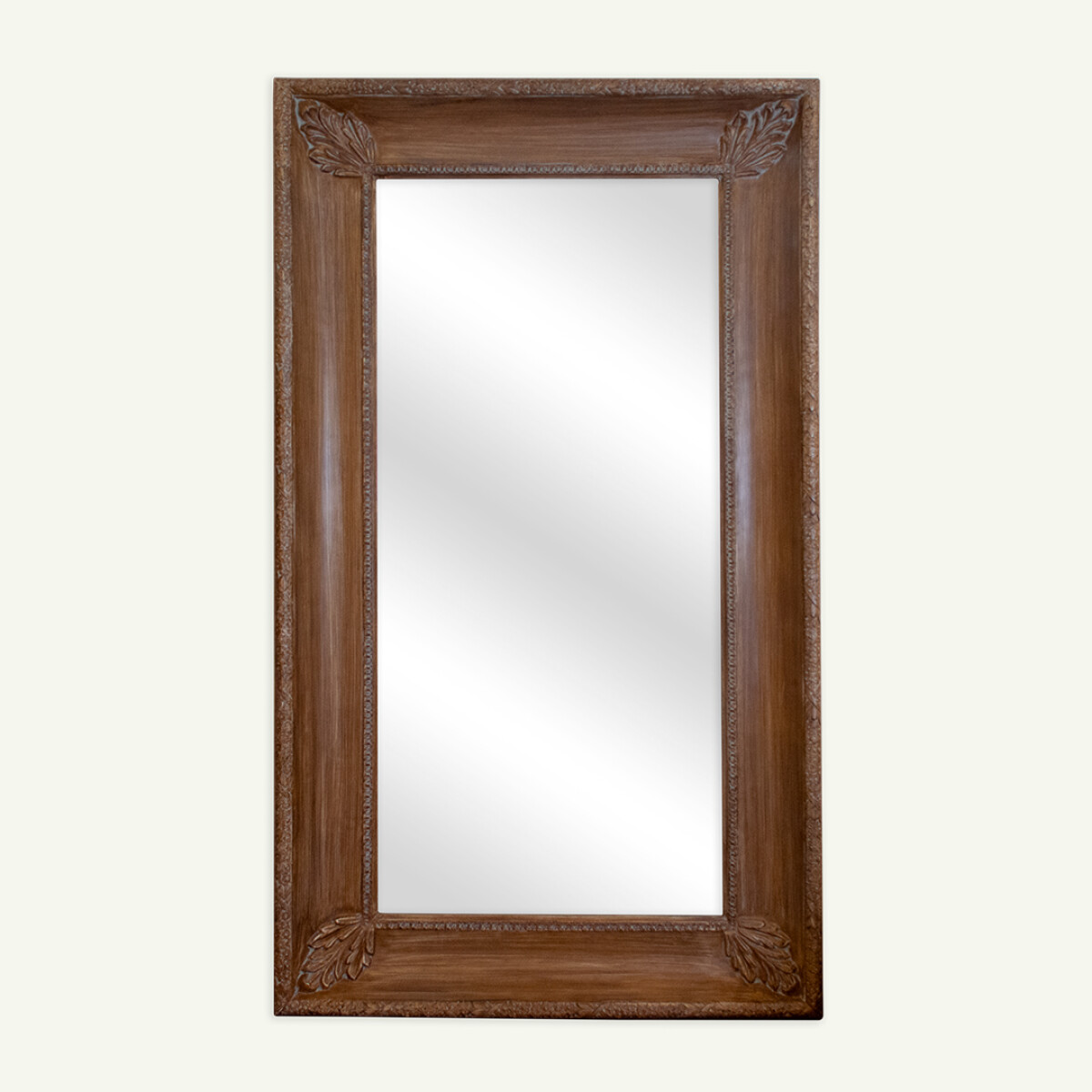 Espejo biselado con marco labrado 220x125x12.5cm 