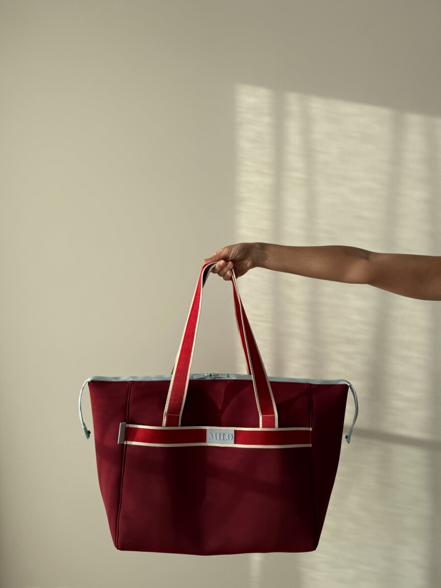 Bolso Zipper SS26 - Tinto 