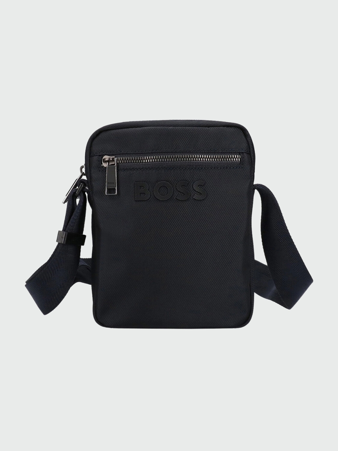BOSS - Bandolera con logo Azul