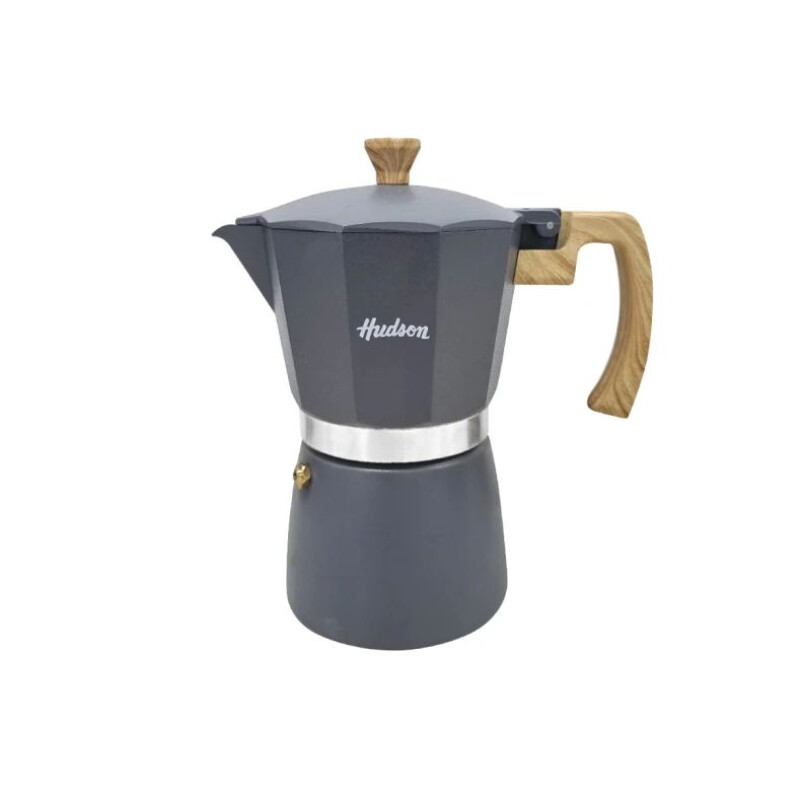 CAFETERA HUDSON 9 TAZAS GRIS