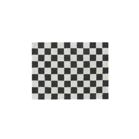 Alfombra lavable -Kitchen Tiles Black