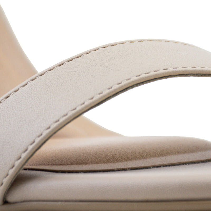 Sandalia Vizzano Formal Taco Alto - 6249.452-7286 Beige