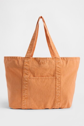 Bolso Tote Logo Gap Mujer Tangerine