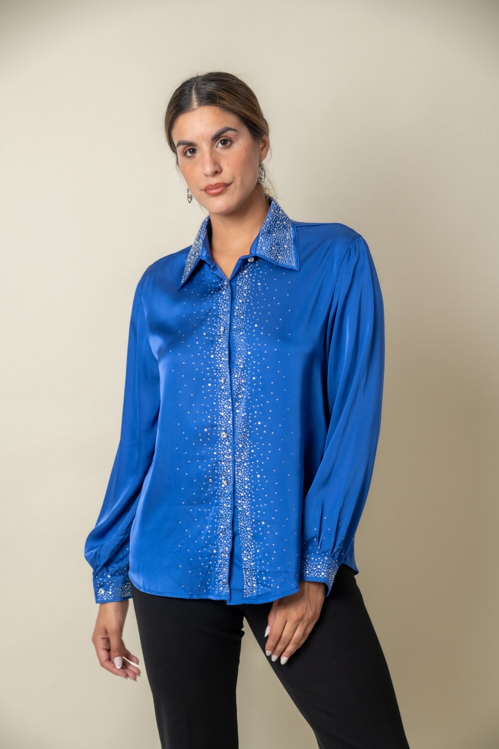 CAMISA MIMOSA Azul francia