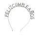 Vincha Feliz Cumpleaños Strass Vincha Feliz Cumpleaños Strass