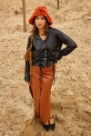 Friend Low Rise Skirt Camel
