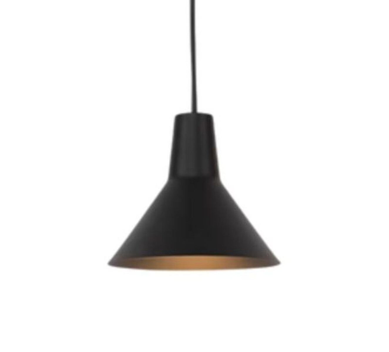 COLGANTE LED MAGNETICO CAMPANA 5W 3000K ?140 NEGRO 