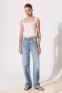 JEANS STRAIGHT WASH Celeste