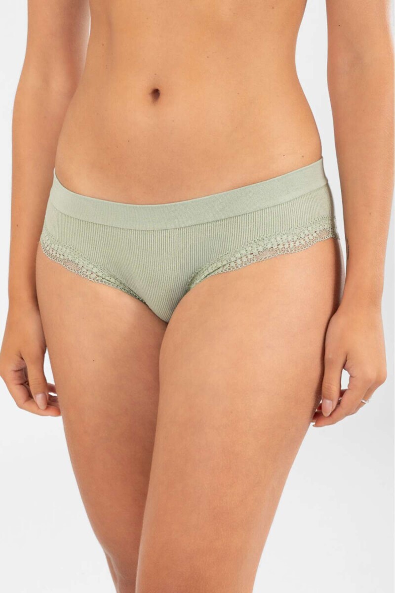 Culotte camelina - Verde malva 