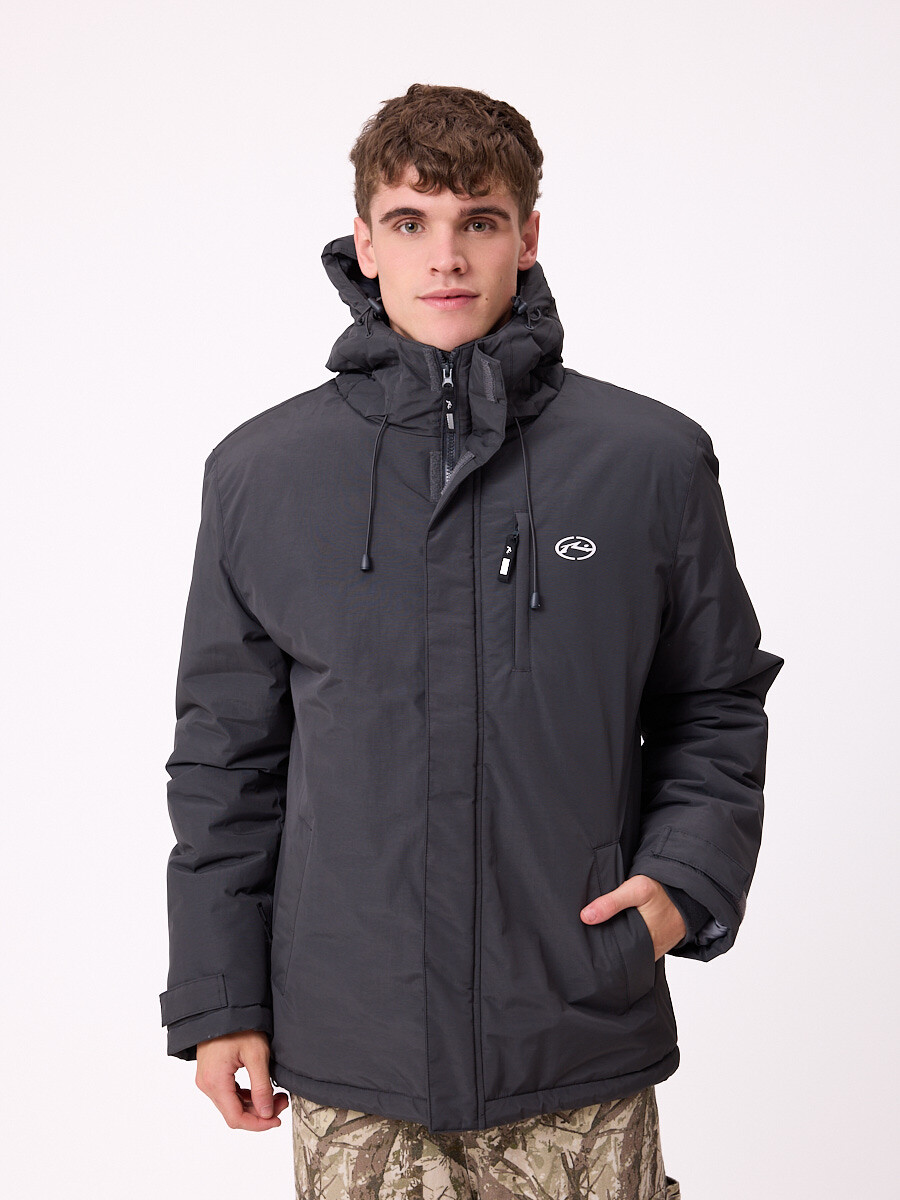 CAMPERA BANDUM RUSTY - Gris Oscuro 