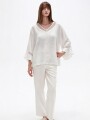 Blusa Yuio Marfil / Off White
