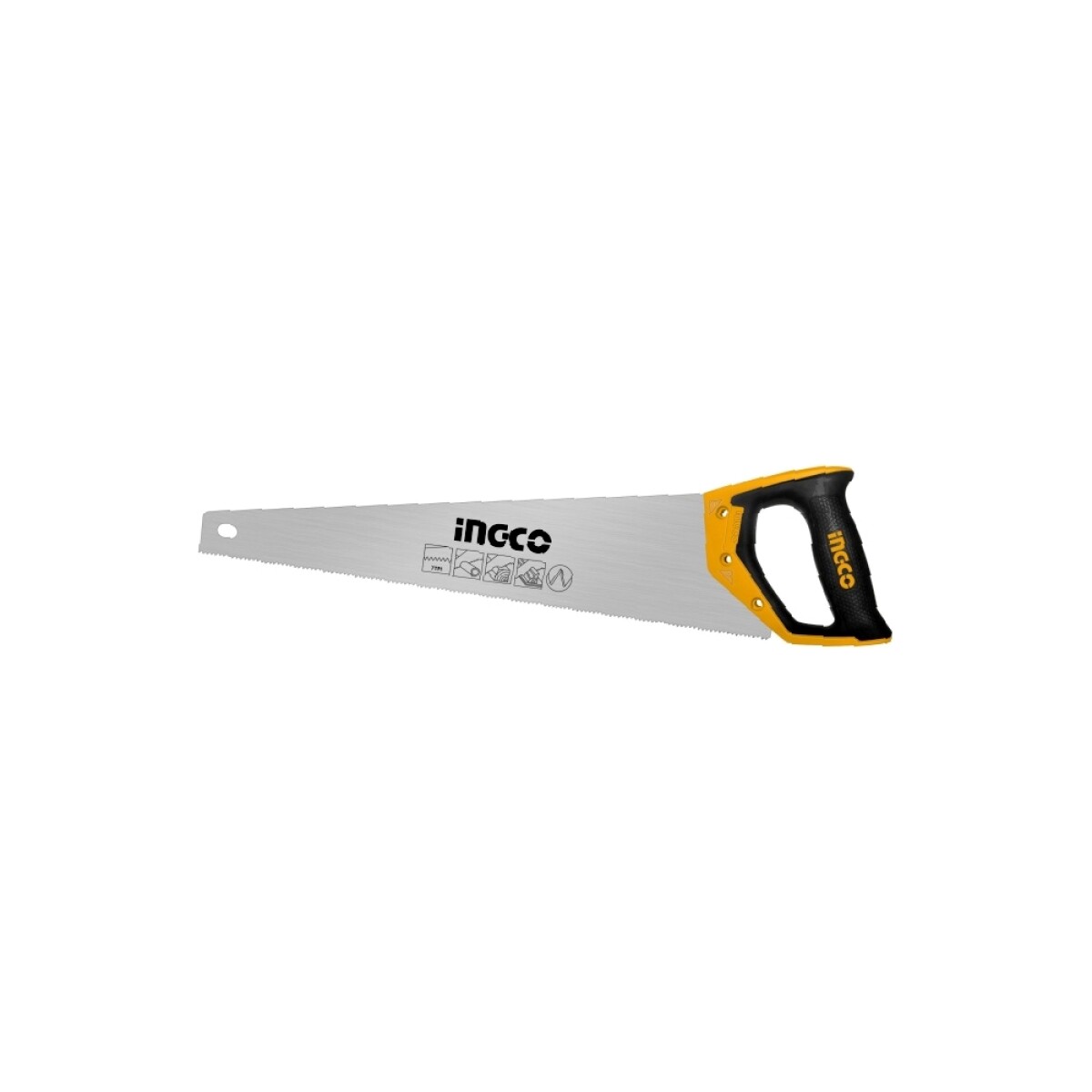 Serrucho carpintero INGCO 450mm 0.9mm 