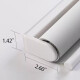 Cortina Roller Blackout 120*200cm Interior Living Cocina Blanco