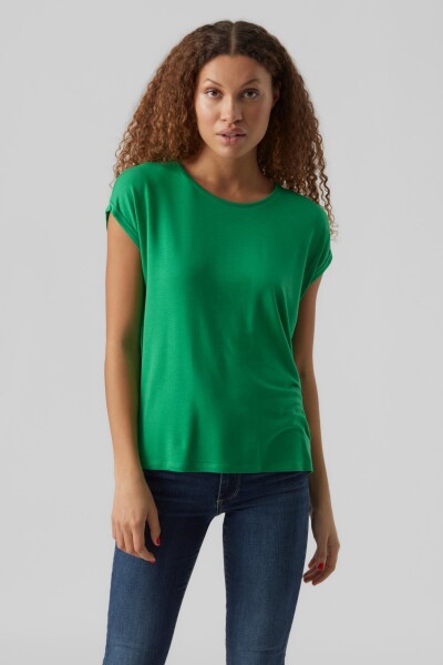 Camiseta Ava-plain Básica Bright Green