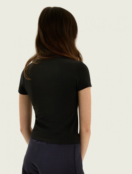CAMISETA ESTAMPADA NEGRO