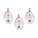 MEDALLAS DE SANTOS 5CM X3 UNIDADES Gp117/cristo Redentor