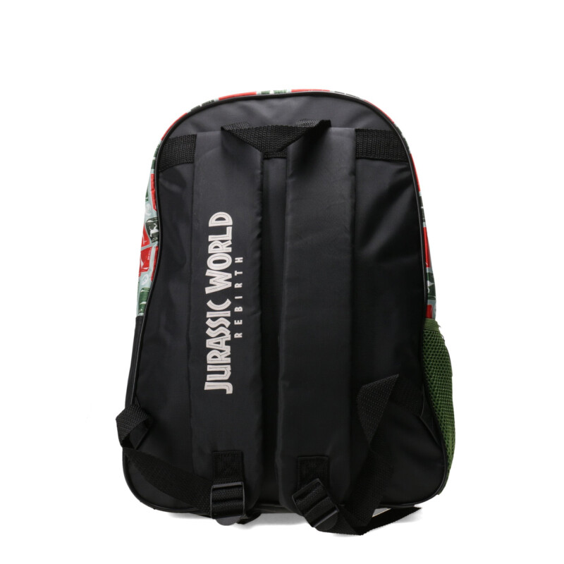 Mochila Jurassic World Defend Territory Negro - Verde