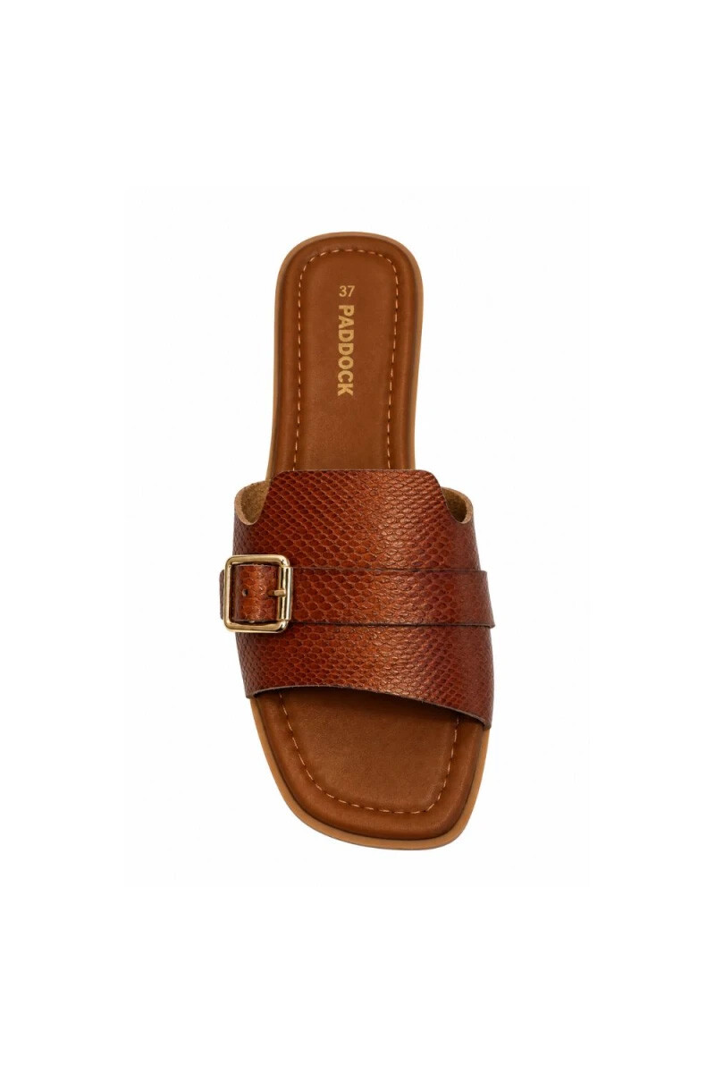 Sandalia Paddock Lomas Marron
