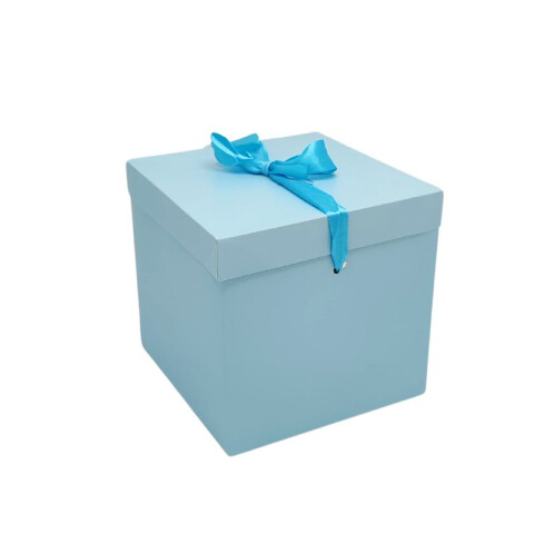 Caja de Regalo Grande Celeste