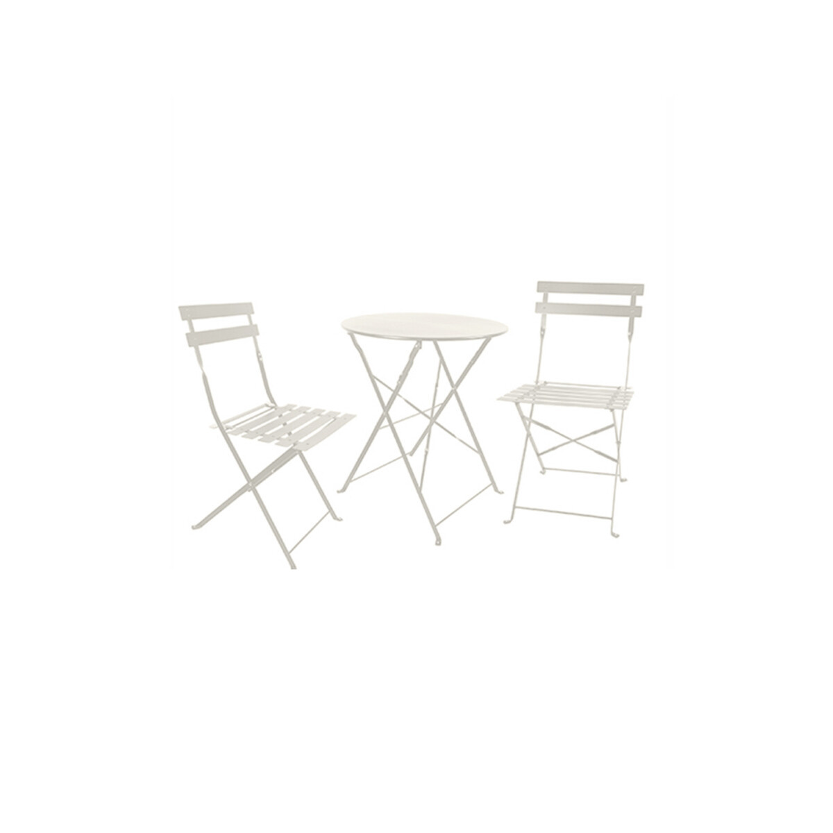 Juego Bistró Plegable - Cream EN EXHIBICIÓN | SIN CAMBIO 