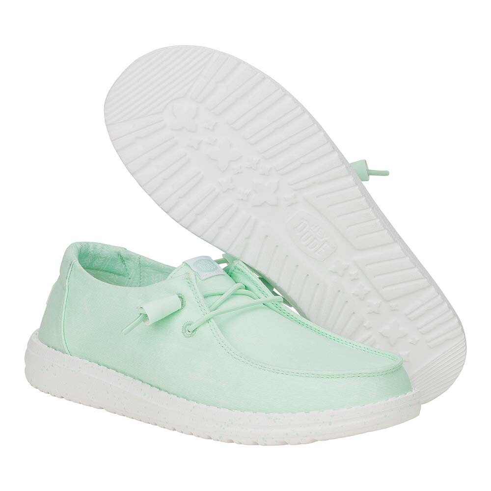 Wendy Stretch Canvas - Mujer Bay Blue