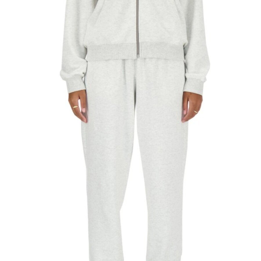Pantalon de Mujer New Balance French Terry Jogger Gris