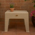 Mesa Ratona Simil Ratan Para Exteriores Mesa Ratona Simil Ratan Para Exteriores