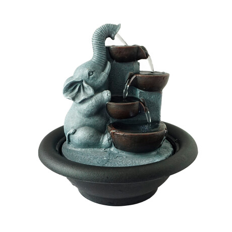 Fuente De Agua Elefante Gris Fuente De Agua Elefante Gris
