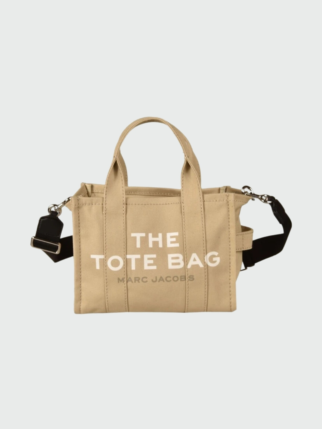 Marc Jacobs- Bolso de lona, The Small Tote Beige