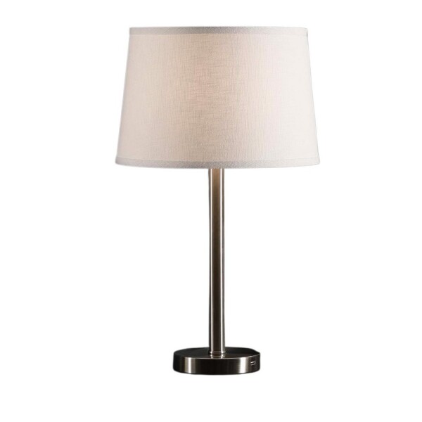 Lampara De Escritorio Mesa Portátil 220V Con Puerto Usb Color Negro