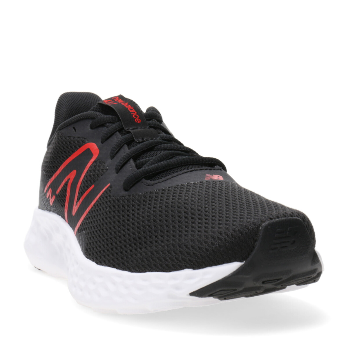 Championes de Mujer New Balance 411 V3 - Negro - Rojo 