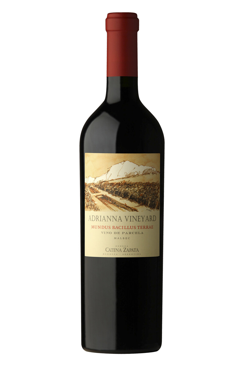 Vino ADRIANNA VINEYARD Mundus Bacillus Terrae Malbec cosecha 2022 750ml. 