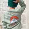 Buzo con Estampa N+ Verde