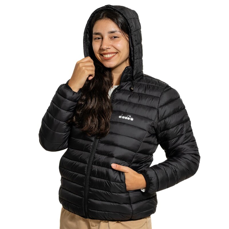 Diadora Campera Poliester / Mujer - Negro Negro