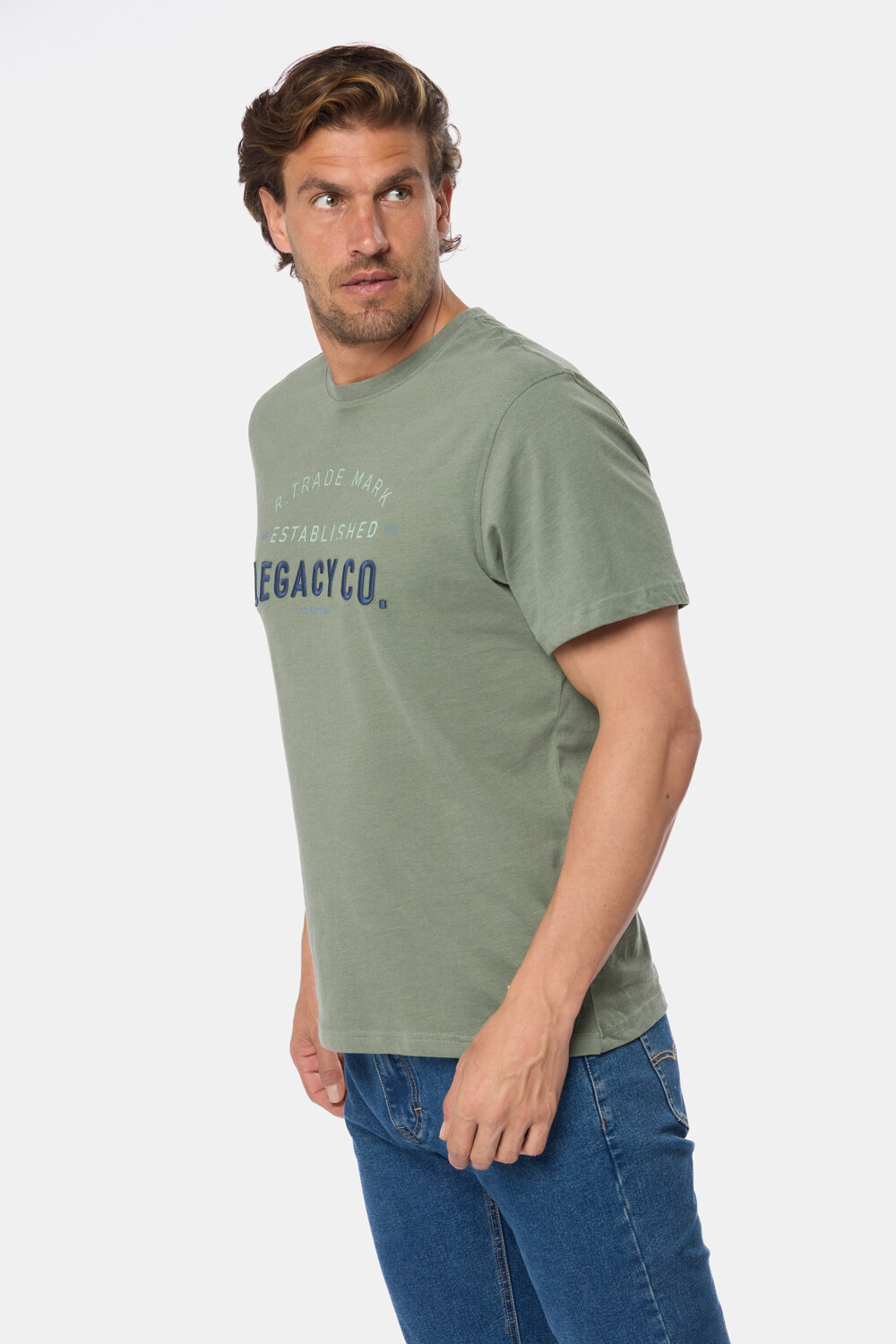 REMERA ESTAMPADA Verde