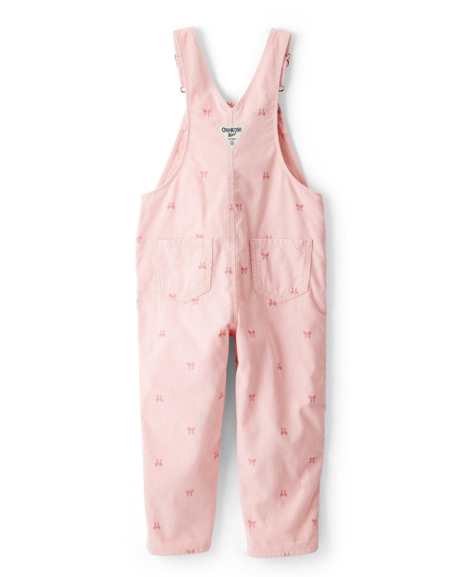 Enterito de pana, diseño moñas Sin color