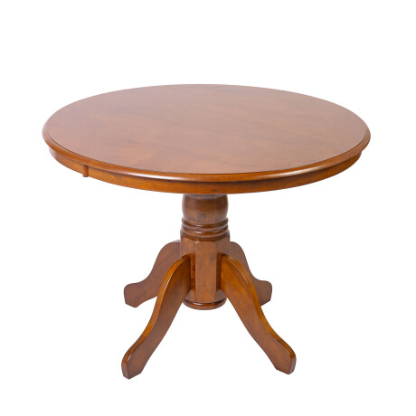 JUEGO DE COMEDOR 1+4 MADERA MARRON HV