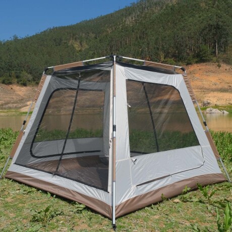 Carpa automática con sobretecho, 2 - 3 personas Carpa automática con sobretecho, 2 - 3 personas