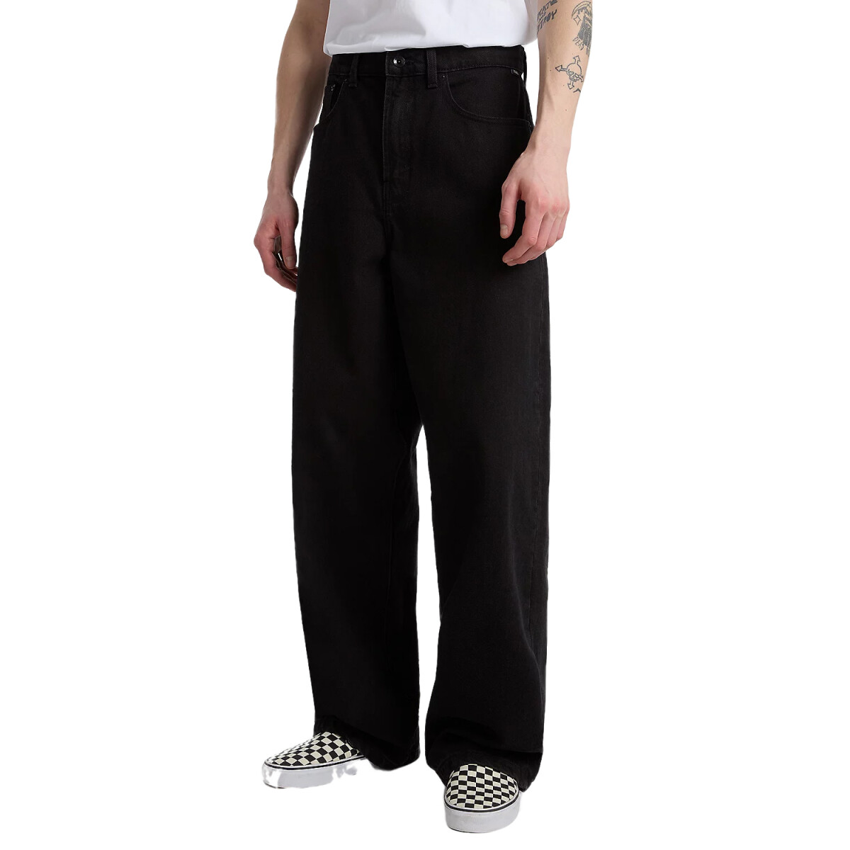 Pantalon Vans Check-5 Baggy - Negrp 