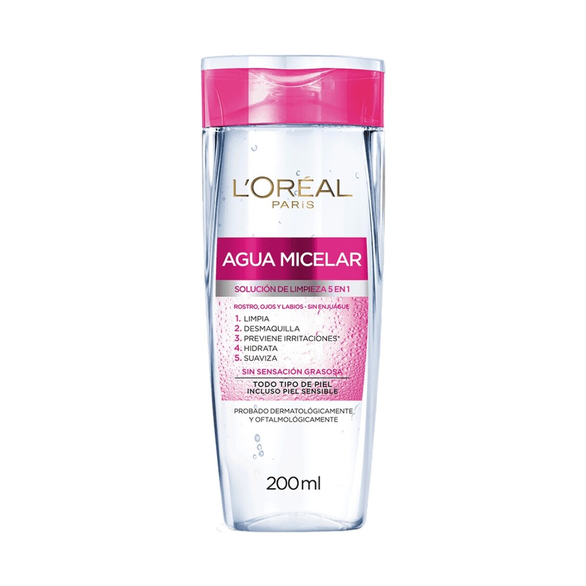 Agua Micelar L'Oréal Clásica de 200ml - 001 
