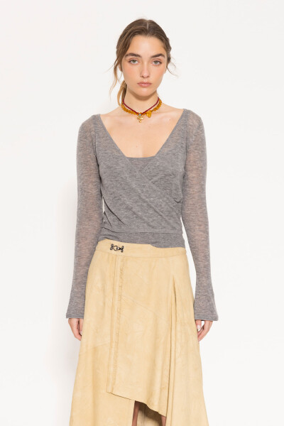SWEATER CAMILA Gris