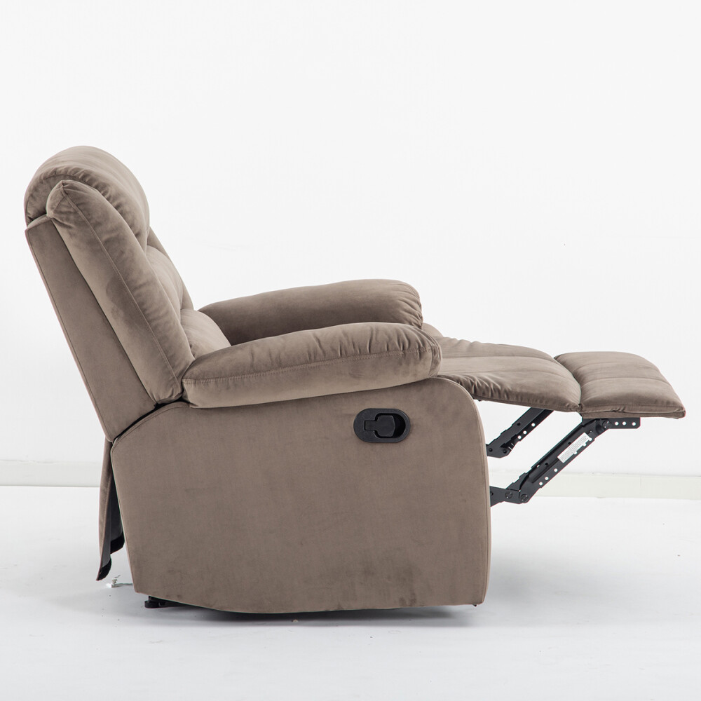 SOFÁ SILLON RECLINABLE POLTRONA DE 1 CUERPO MARRÓN