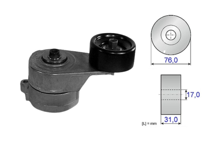 Tensor De La Correa Honda Ridheline/Pilot 09-15 Tensor De La Correa Honda Ridheline/Pilot 09-15