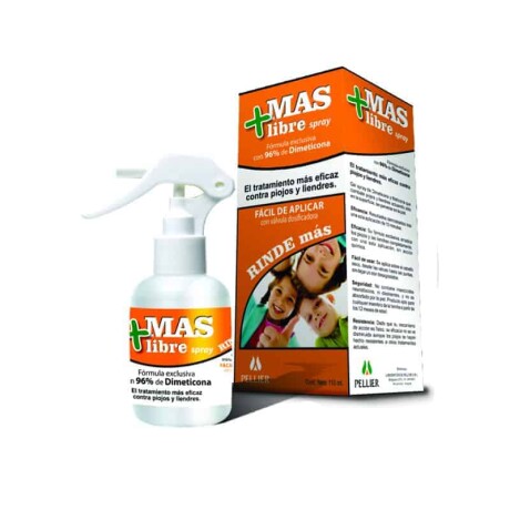 Spray Más Libre Piojicida 110ml Spray Más Libre Piojicida 110ml