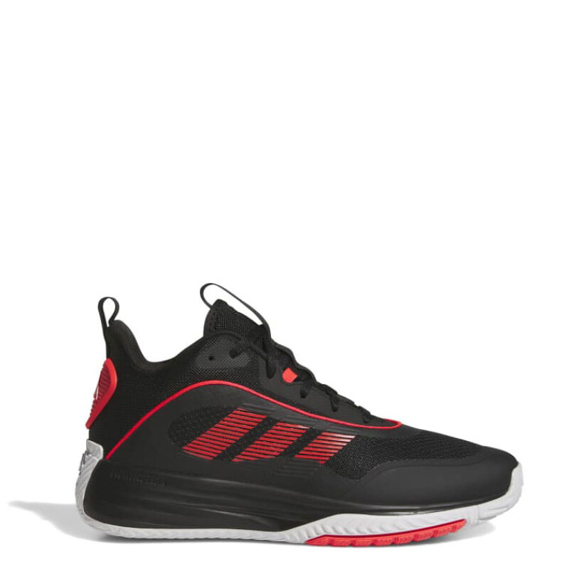 Championes de Hombre Adidas Basket Ownthegame 3.0 Negro - Rojo - Blanco