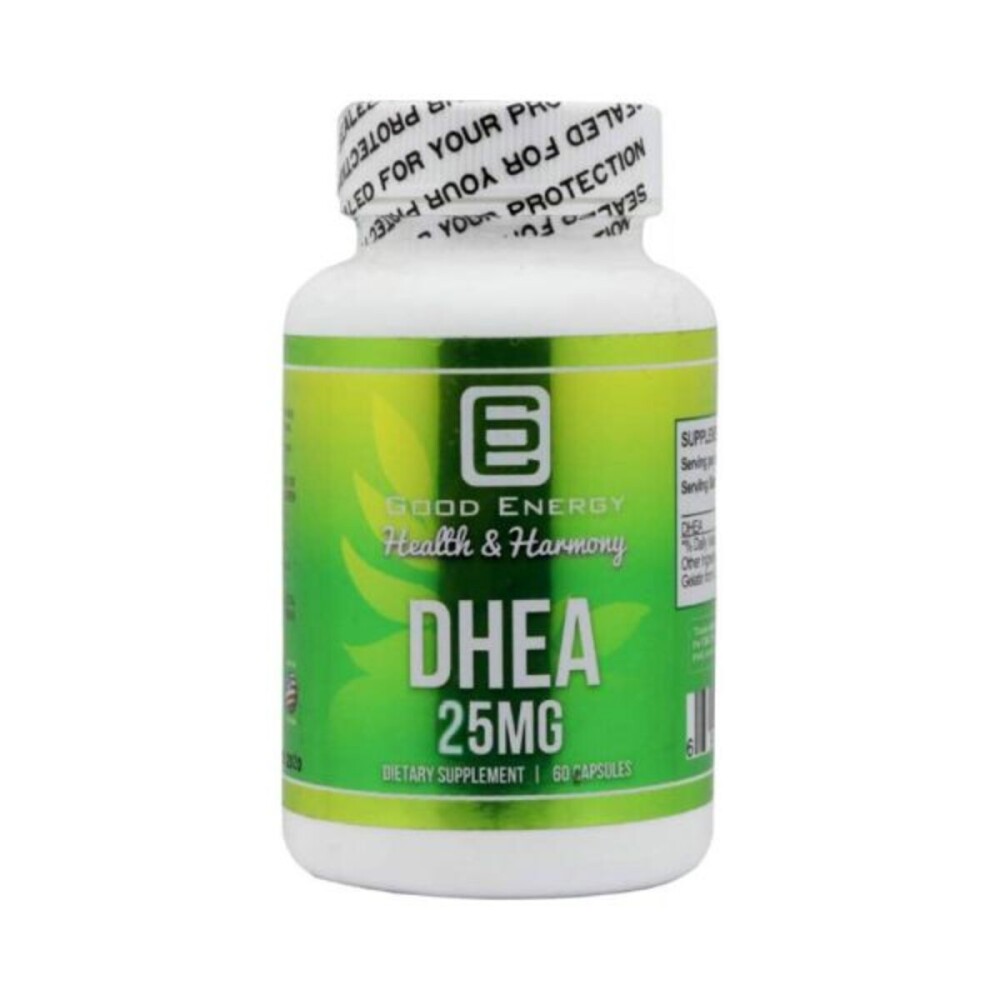 DHEA 25 MG. GOOD ENERGY FR. X 60 CÁPS. única