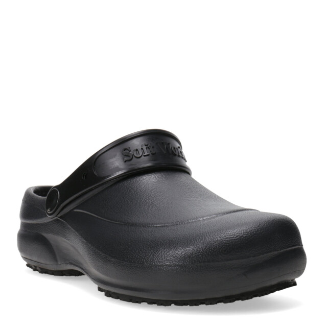 Zuecos Unisex SOFT WORKS antideslizante Negro